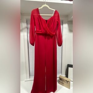 Stunning red jumpsuit♥️brand new♥️with tag 🎁